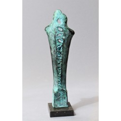 Ascension couple - ceramică, marmură, artist Petru Leahu